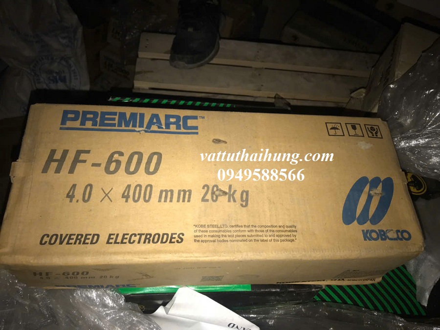 Que hàn HF-600 Kobelco hàn đắp cứng chống chịu mài mòn