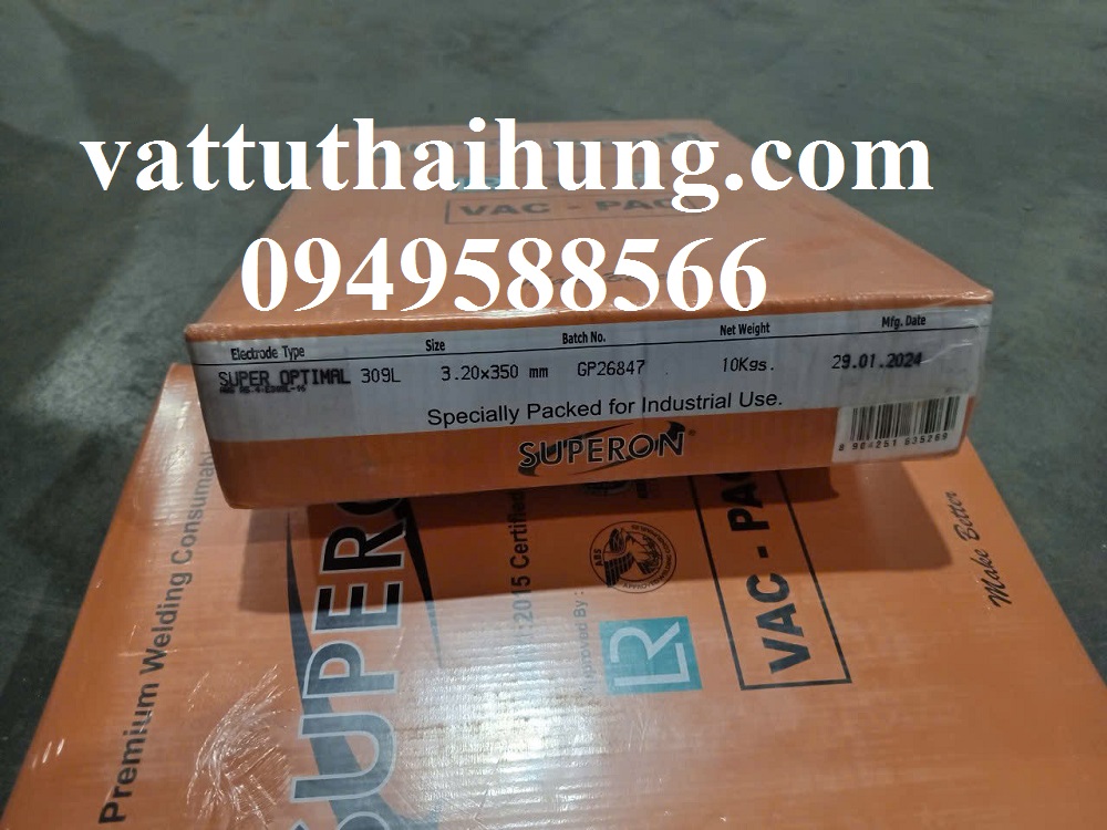 Que hàn inox 309L 3.2 (E309L-16) Super Optimal Ấn Độ