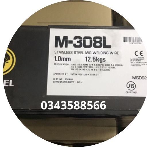 Dây hàn inox M-308L 1.0 mm (1 ly) Kiswel Hàn Quốc