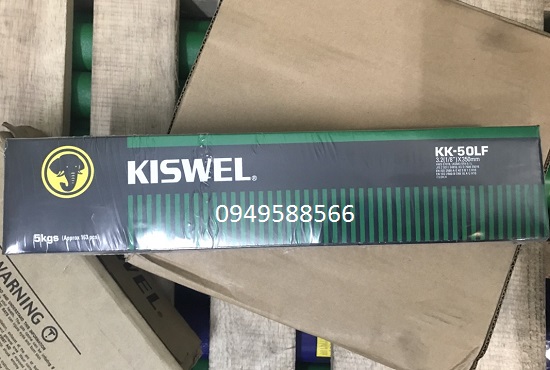 Que hàn chịu lực KK-50LF (E7016) Kiswel chất lượng cao hộp 5kg
