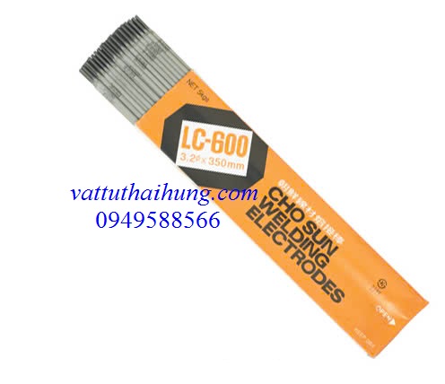 Que hàn LC-600 E9016-G Chosun hàn thép chịu lực cao