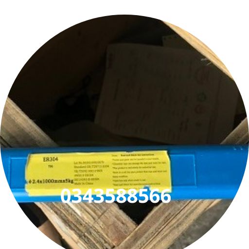 Que hàn tig inox 304(Que hàn bù inox 304) 2.4 mm